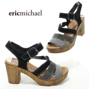 Eric Michael Jamie Heeled Strappy Ankle Strap Sandal EU38 US 7.5-8